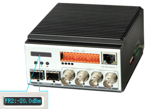 iVOT300节点光远端机  4路单向视频+数据/音频/电话/对讲/以太网综合业务数字视频节点光端机---远端机