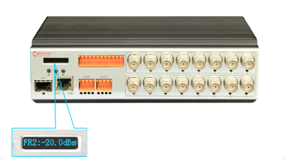 iVOT300-10V节点接收机   16路单向视频+数据/音频/电话/对讲/以太网综合业务节点级联数字视频光接收机