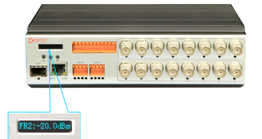 iVOT300   16路单向视频+数据/音频/电话/对讲/以太网综合业务数字视频光端机