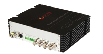 4路单向HD-SDI视频+1路双向数据+以太网综合业务数字视频光端机