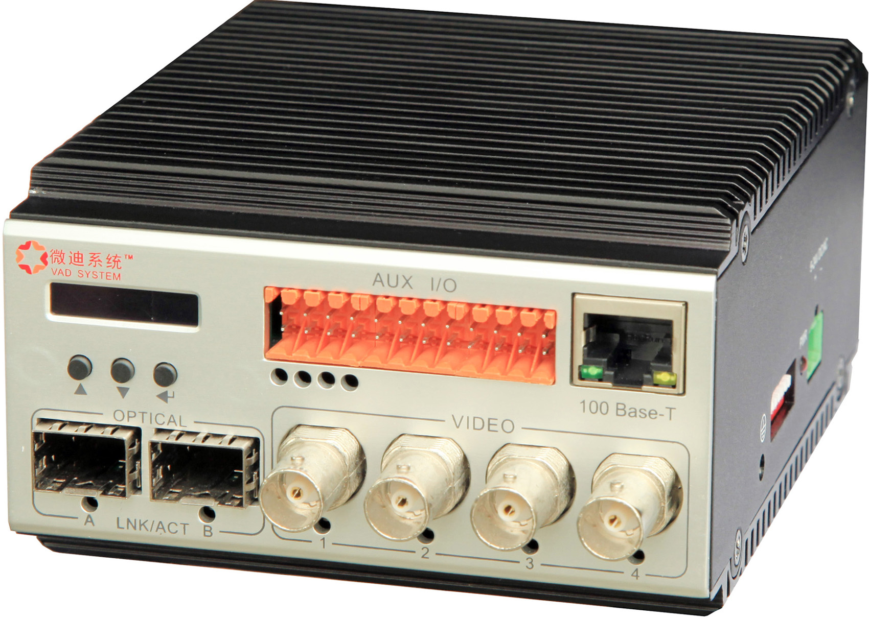 iVOT300  1- 4路单向视频+数据/音频/电话/对讲/以太网综合业务数字视频光端机